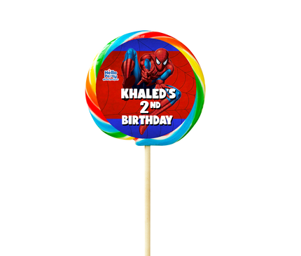 Spiderman Lollipop XL