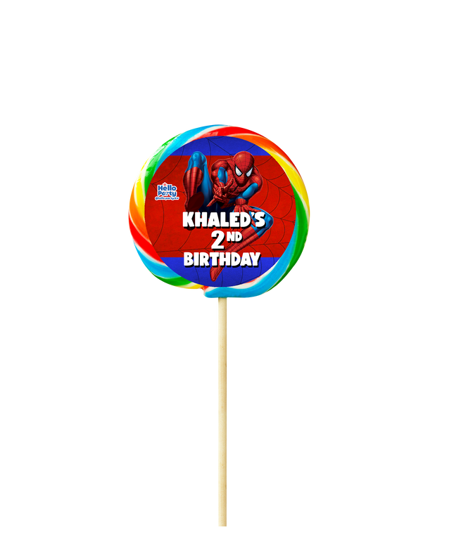 Spiderman Lollipop XL
