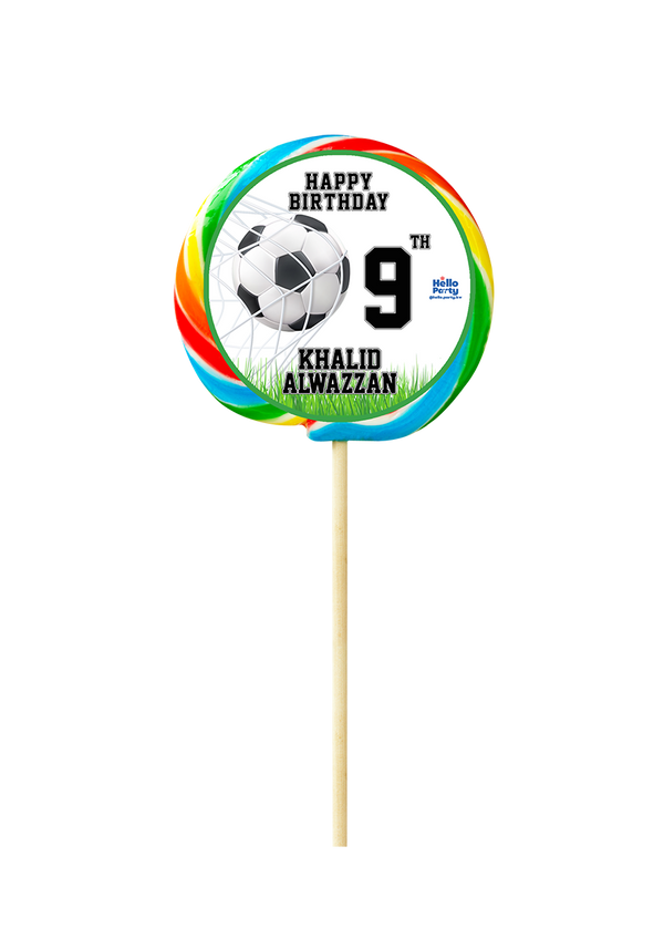 FootBall Lollipop XL