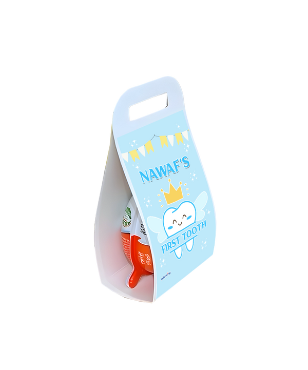 first tooth blue Kinder Egg Joy