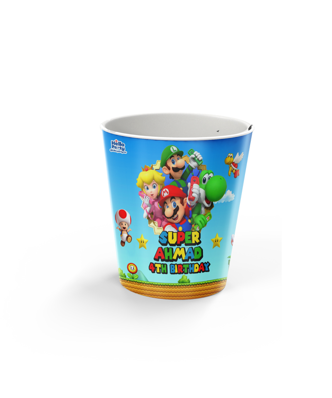 Super Mario Popcorn Cup ( EMPTY )