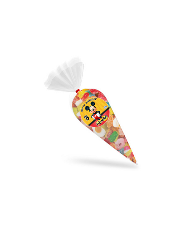 Mickey Mouse Candy Cone