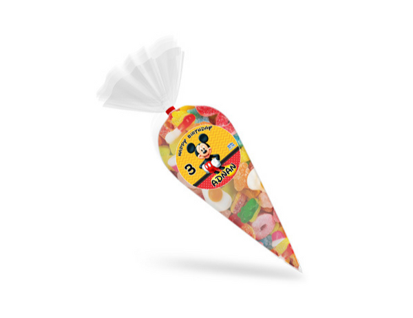 Mickey Mouse Candy Cone