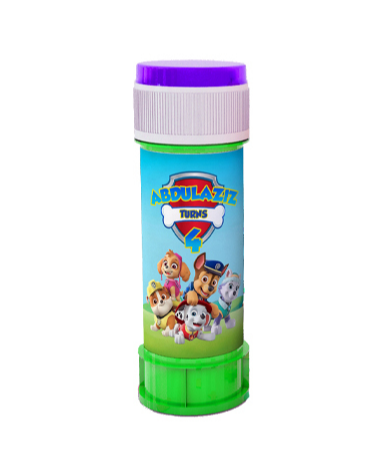 Paw Patrol Bubbles