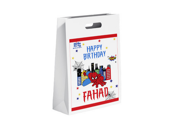 Spiderman Big Bag  (cardboard)