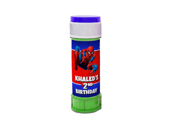 Spiderman Bubbles