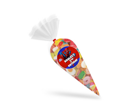 Spiderman Candy Cone