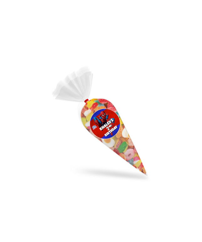 Spiderman Candy Cone