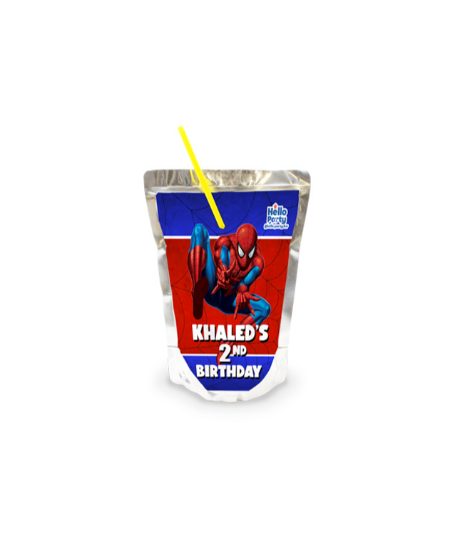 Spiderman Capri Sun