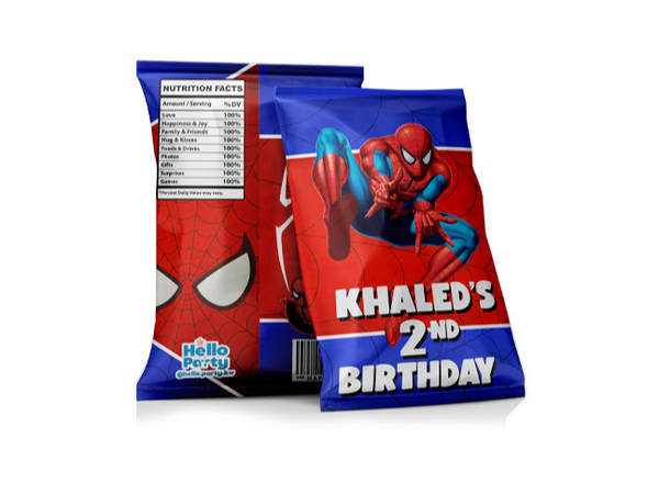 Spiderman Chips