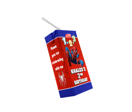 Spiderman KDD Chocolate Milk