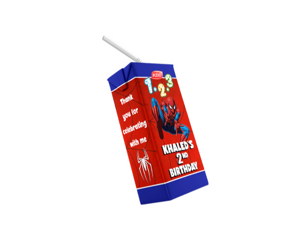 Spiderman KDD Chocolate Milk
