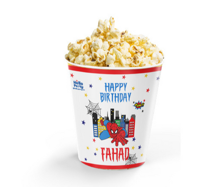 Spiderman Popcorn